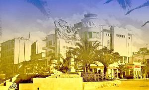 Sidi-bel-abbes 521- Monument aux morts- Cinema Le Vox